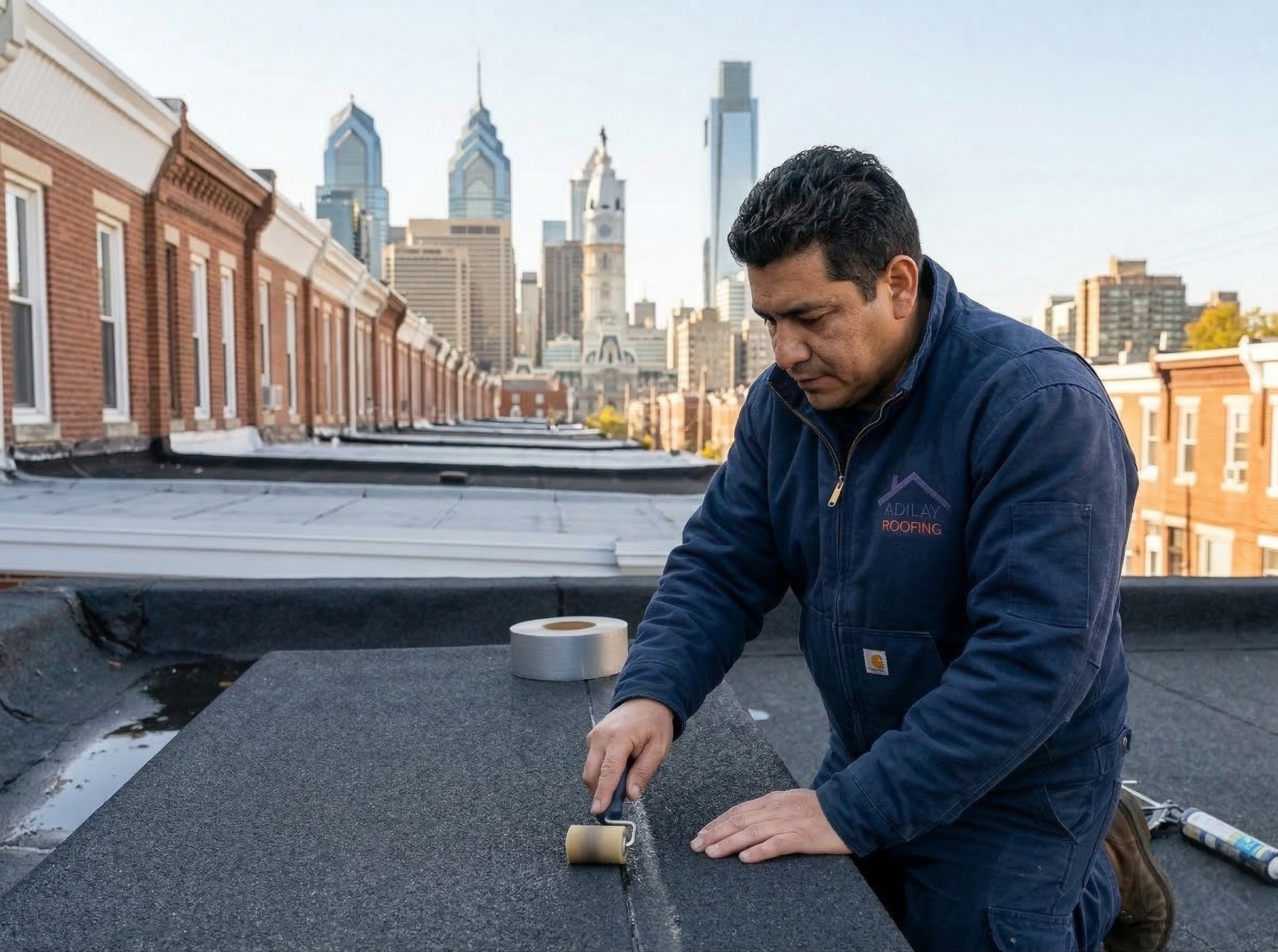 Flat Roof Repair in Philadelphia: The Row Home Owner's Complete Guide